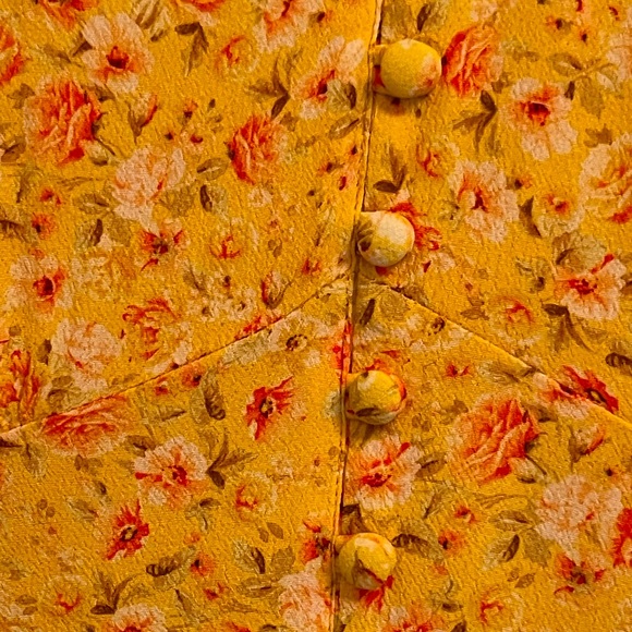 Evernew Dress, Australian brand, yellow floral, size 6 - Picture 4 of 8